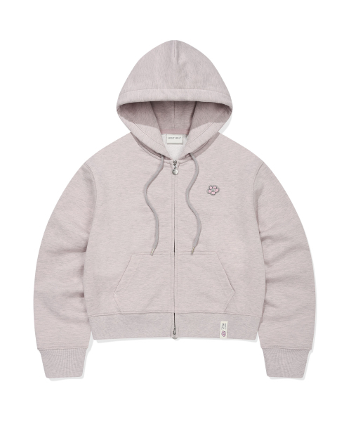 Wacky WiLLy（ワッキーウィリー）の「[26SS] ウィメンズリリーワッペンクロップフードジップアップピンク（パーカー・レディース・その他・SMALL/MEDIUM/LARGE）」の6枚目の写真