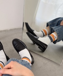 CANAL JEAN | Miller　3Pラインクルーソックス(ソックス/靴下)