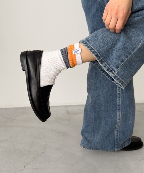 CANAL JEAN(キャナルジーン)の「Miller 3Pラインクルーソックス(ソックス/靴下・レディース・その他・ONE SIZE)」の4枚目の写真