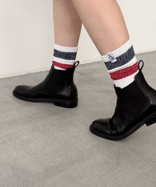 CANAL JEAN(キャナルジーン)の「Miller 3Pラインクルーソックス(ソックス/靴下・レディース・その他・ONE SIZE)」の5枚目の写真