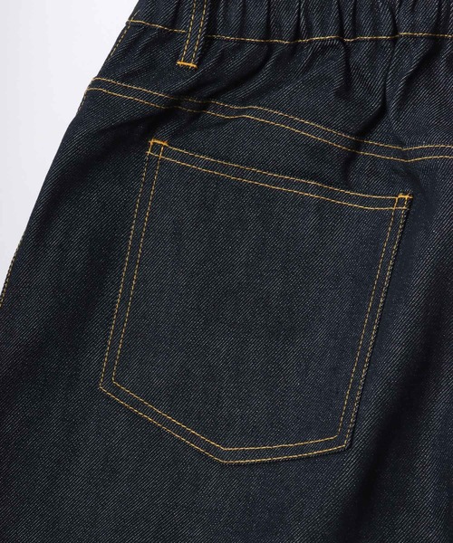 VISION STREET WEAR(ヴィジョンストリートウェア)の「VISION STREET WEAR/ヴィジョンストリートウェア オーバーサイズ リジッド ワイドデニムパンツ/バギーパンツ/レディース メンズ(デニムパンツ・メンズ・ブラック/ネイビー・LL/M/L)」の6枚目の写真