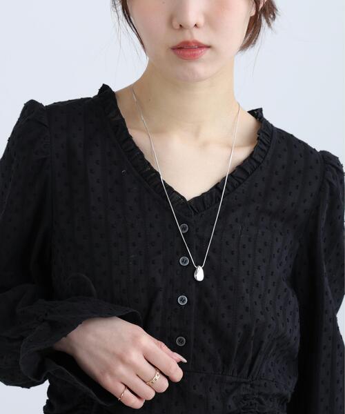 FREE'S MART（フリーズマート）の「ビーンロングネックレス（ネックレス・レディース・ゴールド/シルバー・ﾌﾘ-）」の3枚目の写真