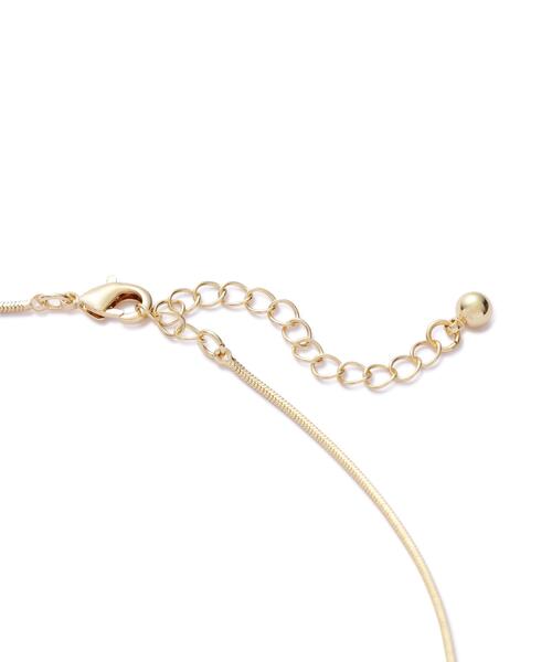 FREE'S MART（フリーズマート）の「ビーンロングネックレス（ネックレス・レディース・ゴールド/シルバー・ﾌﾘ-）」の7枚目の写真