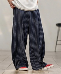 CAMBIO（カンビオ）の「mp14742-ピンストライプイージースラックスパンツ（スラックス）」