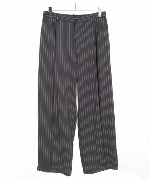CAMBIO（カンビオ）の「mp14742-ピンストライプイージースラックスパンツ（スラックス・メンズ・グレー/ベージュ/ネイビー・M/L/XL）」の22枚目の写真