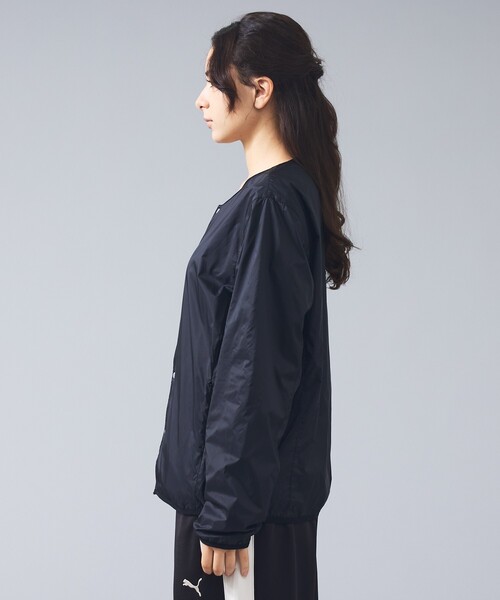 TAION（タイオン）の「【TAION / タイオン】NON DOWN BASIC REVERSIBLE CREW NECK CARDIGAN ／リバーシブル クルーネック カーディガン ／ユニセックス 【WEB限定】（ブルゾン・メンズ・ダークネイビー/カーキ/ブラック・XL/L/M）」の9枚目の写真