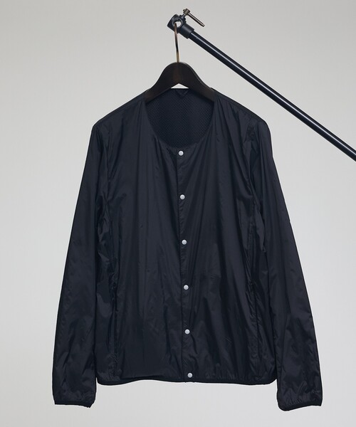 TAION（タイオン）の「【TAION / タイオン】NON DOWN BASIC REVERSIBLE CREW NECK CARDIGAN ／リバーシブル クルーネック カーディガン ／ユニセックス 【WEB限定】（ブルゾン・メンズ・ダークネイビー/カーキ/ブラック・XL/L/M）」の18枚目の写真