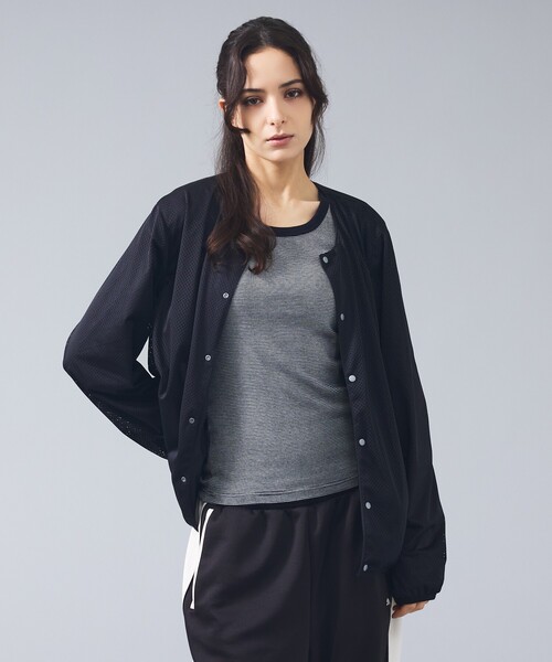 TAION（タイオン）の「【TAION / タイオン】NON DOWN BASIC REVERSIBLE CREW NECK CARDIGAN ／リバーシブル クルーネック カーディガン ／ユニセックス 【WEB限定】（ブルゾン・メンズ・ダークネイビー/カーキ/ブラック・XL/L/M）」の7枚目の写真