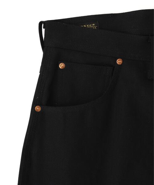 schott（ショット）の「Schott×Lee/ショット×リー/101 COWBOY BLACK DENIM PANTS/101 カウボーイ ブラック デニム パンツ（デニムパンツ・メンズ・ブラック・32/34/36/30）」の7枚目の写真