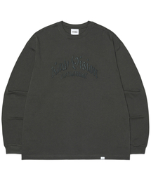 F.P LONG SLEEVE TEE - CHARCOAL