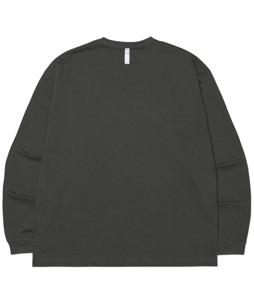 NOMANUAL(NOMANUAL)の「F.P LONG SLEEVE TEE - CHARCOAL(Tシャツ/カットソー・レディース・その他・LARGE/MEDIUM/X-LARGE)」の3枚目の写真