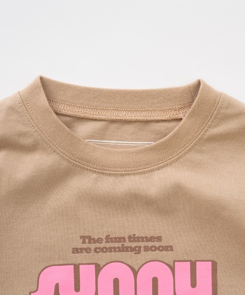 and D. petit main（アンドディープティマイン）の「【親子リンク】【綿100%】【365D.】ストリートロゴ長袖Tシャツ（Tシャツ/カットソー・キッズ・カーキ/ネイビー/チャコール/ピンク/ホワイト/ベージュ系その他・130cm/90cm/110cm/120cm/140cm/100cm）」の15枚目の写真