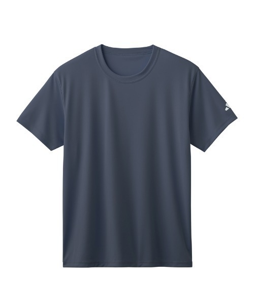adidas（アディダス）の「adidas/アディダス クルーネックTシャツ 吸汗速乾（Tシャツ/カットソー・メンズ・ブルーグリーン/ホワイト/スミクロ・MEDIUM/LARGE）」の3枚目の写真