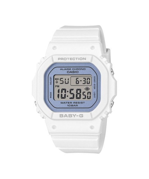 BABY-G(ベイビージー)の「BGD-565シリーズ / BGD-565SC-2BJF(デジタル腕時計・レディース・ホワイト×ブルー・FREE)」の2枚目の写真