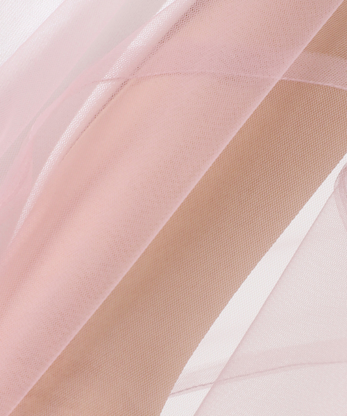 CITYSHOP(シティーショップ)の「《追加2》TULLE T-SHIRTS:ブラウス(シャツ/ブラウス・レディース・ネイビー/ピンク・FREE)」の12枚目の写真