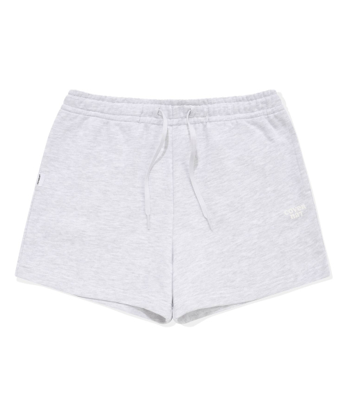 COVERNAT WOMAN(カバーナットウーマン)の「ウィメンズセットアップスウェットショーツヘザーグレー(その他パンツ・レディース・その他・WS/WM)」の1枚目の写真