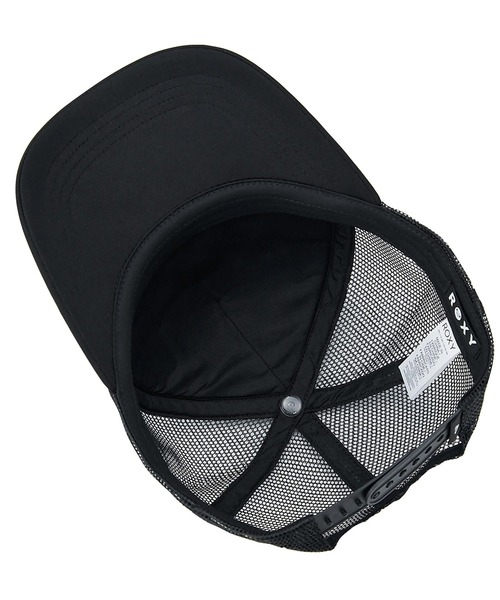 ROXY（ロキシー）の「ROXY/ロキシー キャップ WAVE CLUB CAP 5パネル メッシュ RCP261327（キャップ・レディース・ホワイト×ネイビー/ホワイト×ブラック/ブラック・FREE）」の6枚目の写真