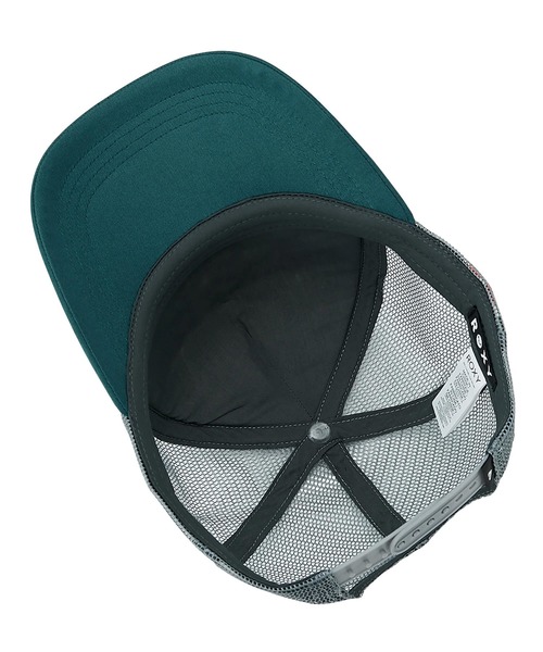 ROXY（ロキシー）の「ROXY/ロキシー キャップ WAVE CLUB CAP 5パネル メッシュ RCP261327（キャップ・レディース・ホワイト×ネイビー/ホワイト×ブラック/ブラック・FREE）」の11枚目の写真