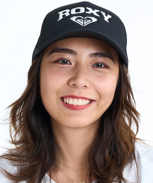 ROXY（ロキシー）の「ROXY/ロキシー キャップ WAVE CLUB CAP 5パネル メッシュ RCP261327（キャップ・レディース・ホワイト×ネイビー/ホワイト×ブラック/ブラック・FREE）」の20枚目の写真