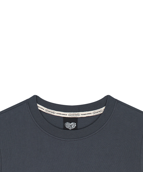 LUVISTRUE(ラヴイズトゥルー)の「EL LUVISTRUE LOGO TEE(CHARCOAL)(Tシャツ/カットソー・レディース・その他・FREE)」の4枚目の写真