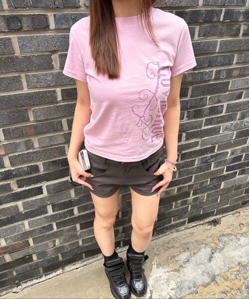 LUVISTRUE(ラヴイズトゥルー)の「EL LUVISTRUE LOGO TEE(CHARCOAL)(Tシャツ/カットソー・レディース・その他・FREE)」の10枚目の写真
