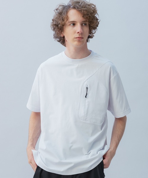 phenix(プラスフェニックス) HIDDEN ZIP POCKET SHORT SLEEVE TEE