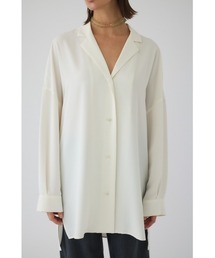 RIM.ARK(�����A�[�N)��Open collar relax SH �I�[�v�� �J���[ �����b�N�X �V���c(�V���c/�u���E�X)