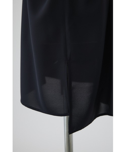 RIM.ARK（リムアーク）の「Open collar relax SH オープン カラー リラックス シャツ（シャツ/ブラウス・レディース・ブラック/ダークブルー/ネイビー/ホワイト・FREE）」の21枚目の写真