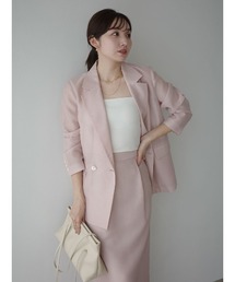 anuans | エアリーシアーダブルジャケット(テーラードジャケット)
