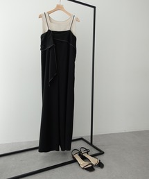 YECCA VECCA（イェッカヴェッカ）の「ラッフルキャミオールインワン（サロペット/オーバーオール）」