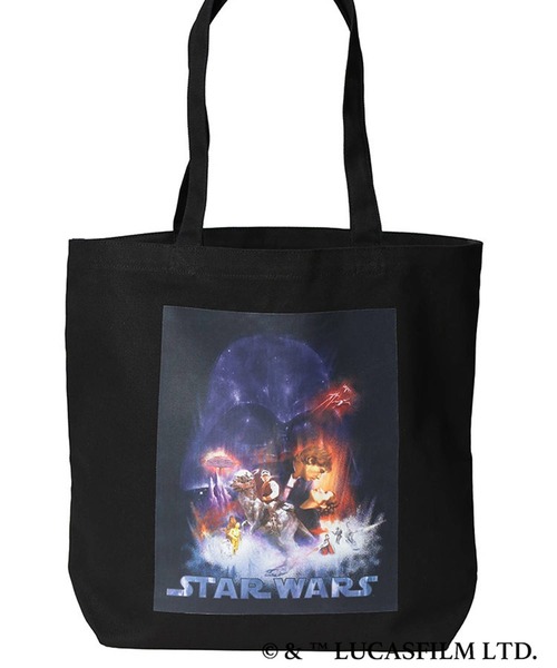 SAKAZEN(サカゼン)の「『STAR WARS/スター・ウォーズ』バッグ ユニセックス デザイントートバッグ デザインプリント / サカゼン80周年記念 オリジナルデザイン(トートバッグ・メンズ・ブラック・-)」の10枚目の写真