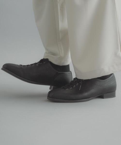 SENSE OF PLACE by URBAN RESEARCH(センスオブプレイスバイアーバンリサーチ)の「スクエアトゥレースアップシューズ(その他シューズ・メンズ・ブラック・26.5/27.5)」の7枚目の写真