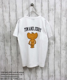 【TOM&JERRY/トム&ジェリー】プリント ちょいBIG Tシャツ