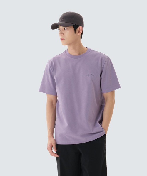 Snow Peak(スノーピーク)の「Snow Peak / Sorona Crayon S/S T-Shirt ソロナ クレヨン S/S Tシャツ 海外限定(Tシャツ/カットソー・メンズ・オフホワイト/ネイビー/パープル・M/L/XL)」の2枚目の写真