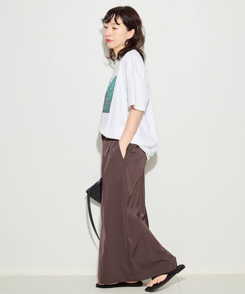 journal standard L'essage（ジャーナルスタンダードレサージュ）の「Soalonタイトスカート（スカート・レディース・ブラウン/ブラック・36/38）」の10枚目の写真