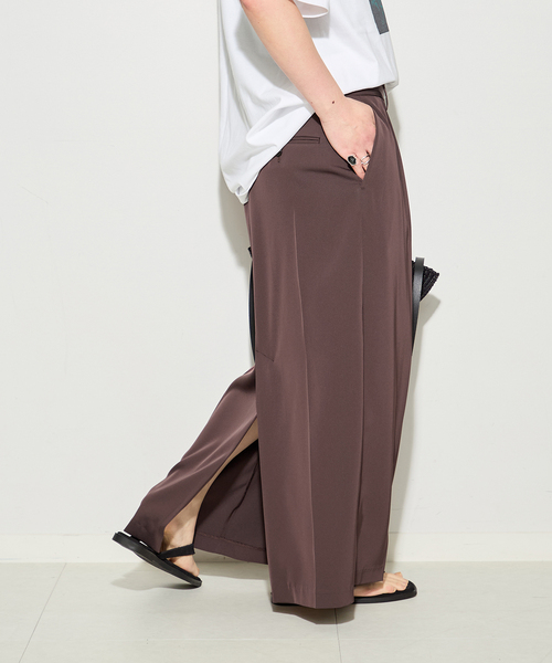 journal standard L'essage（ジャーナルスタンダードレサージュ）の「Soalonタイトスカート（スカート・レディース・ブラウン/ブラック・36/38）」の13枚目の写真