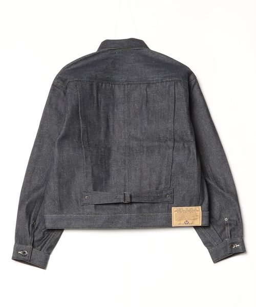 AVIREX（アヴィレックス）の「AVIREX HERITAGE DENIM Type-1 JACKET "NYLON" / アヴィレックス ヘリテージデニム タイプワンジャケット ナイロン（デニムジャケット・メンズ・セージグリーン・38/42/36/40/44）」の10枚目の写真