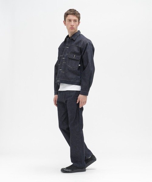 AVIREX（アヴィレックス）の「AVIREX HERITAGE DENIM Type-1 JACKET "NYLON" / アヴィレックス ヘリテージデニム タイプワンジャケット ナイロン（デニムジャケット・メンズ・セージグリーン・38/42/36/40/44）」の15枚目の写真