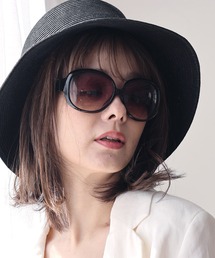 FashionBerry（ファッションベリー）の「ビッグフレームサングラス｜カラーレンズ｜大きめレンズ｜紫外線対策｜UVカット（サングラス）」