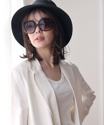 FashionBerry（ファッションベリー）の「ビッグフレームサングラス｜カラーレンズ｜大きめレンズ｜紫外線対策｜UVカット（サングラス）」