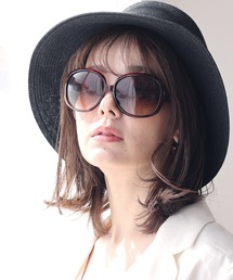 FashionBerry（ファッションベリー）の「ビッグフレームサングラス｜カラーレンズ｜大きめレンズ｜紫外線対策｜UVカット（サングラス）」