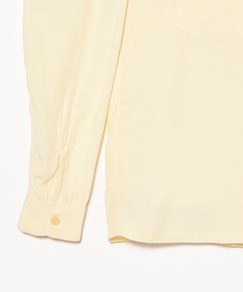 STYLE EYES(スタイルアイズ)の「STYLE EYES / PLAIN LONG SLEEVED SHIRT(シャツ/ブラウス・レディース・オフホワイト/ピンク・MEDIUM)」の5枚目の写真