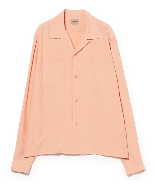 STYLE EYES(スタイルアイズ)の「STYLE EYES / PLAIN LONG SLEEVED SHIRT(シャツ/ブラウス・レディース・オフホワイト/ピンク・MEDIUM)」の9枚目の写真