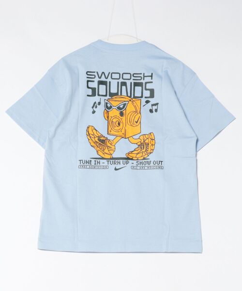 NIKE(ナイキ)の「《NIKEアパレル》ASUNSWTEELSESWOOSHSO(Tシャツ/カットソー・メンズ・ブルー系その他/ブラック・XL/L/M/2XL/S)」の3枚目の写真