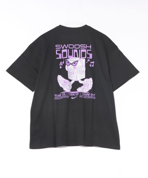 NIKE(ナイキ)の「《NIKEアパレル》ASUNSWTEELSESWOOSHSO(Tシャツ/カットソー・メンズ・ブルー系その他/ブラック・XL/L/M/2XL/S)」の4枚目の写真