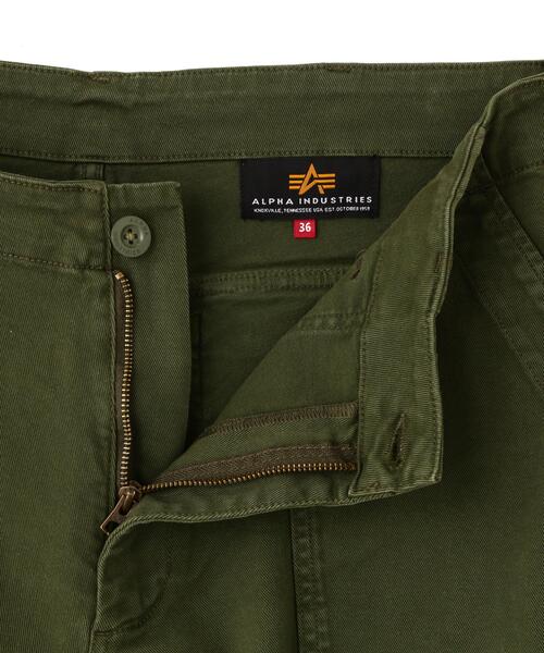 Alpha Industries(アルファインダストリーズ)の「Alpha Industries/アルファインダストリーズ/Fatigue Pants 1971/ ファティーグ パンツ(カーゴパンツ・メンズ・オリーブ系・34/36/30/32)」の8枚目の写真