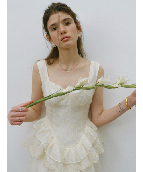 SINCETHEN（シンスゼン）の「アーバンロマンス刺繍ミニワンピース（ワンピース・レディース・その他・SMALL/MEDIUM/LARGE）」の6枚目の写真