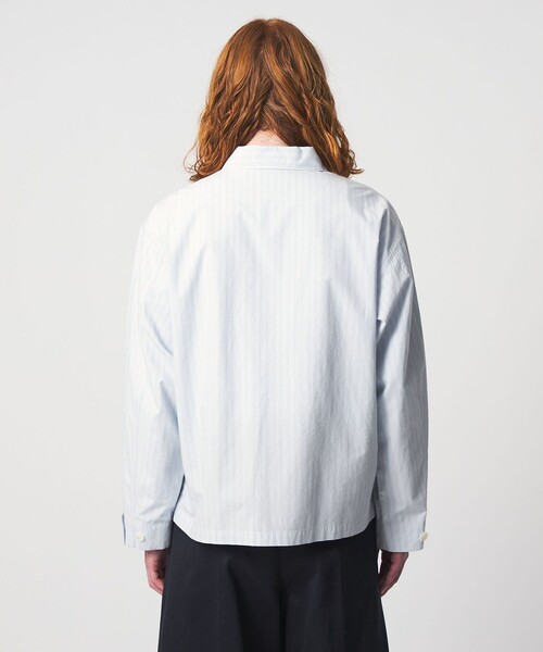 UNITED ARROWS & SONS(ユナイテッドアローズアンドサンズ)の「<UNITED ARROWS & SONS> STRIPE W/POC BLOUSON/ブルゾン(ブルゾン・メンズ・イエロー/ライトブルー・S/L/M/XL)」の9枚目の写真
