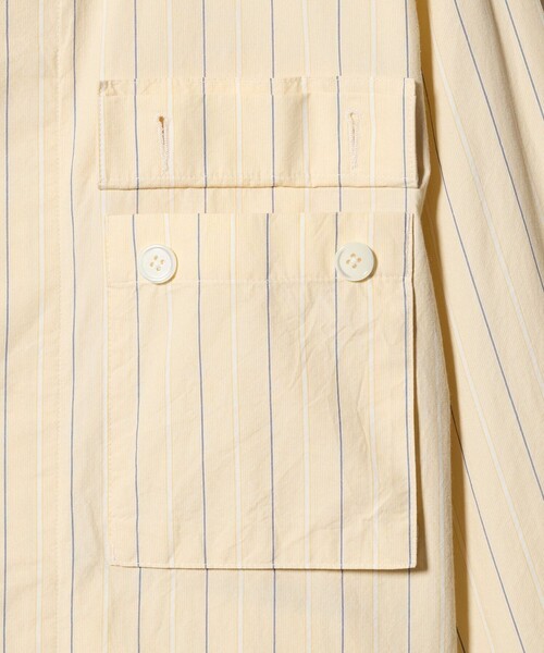 UNITED ARROWS & SONS(ユナイテッドアローズアンドサンズ)の「<UNITED ARROWS & SONS> STRIPE W/POC BLOUSON/ブルゾン(ブルゾン・メンズ・イエロー/ライトブルー・S/L/M/XL)」の14枚目の写真