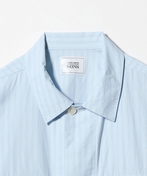 UNITED ARROWS & SONS(ユナイテッドアローズアンドサンズ)の「<UNITED ARROWS & SONS> STRIPE W/POC BLOUSON/ブルゾン(ブルゾン・メンズ・イエロー/ライトブルー・S/L/M/XL)」の19枚目の写真